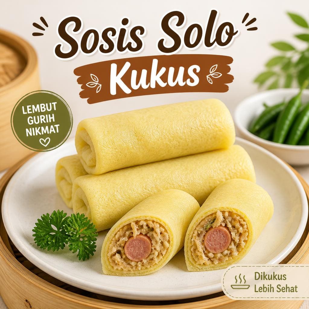 Sosis Solo Kukus
